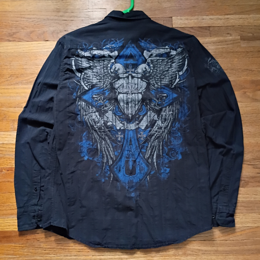 Black Helix Graphic Shirt